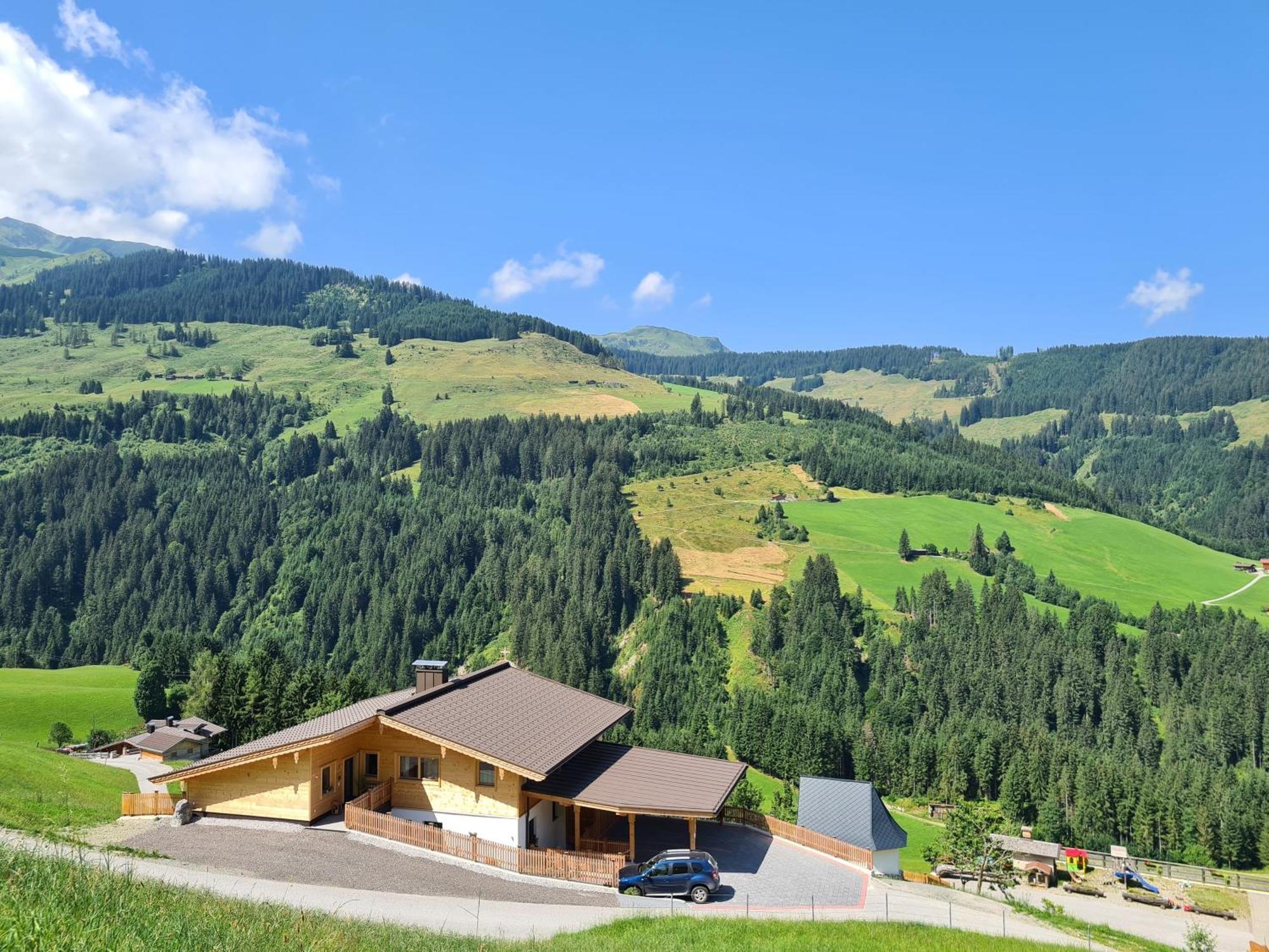 Ferienwohnung Bergpanorama Wild600 Schwarzenau  Exteriör bild
